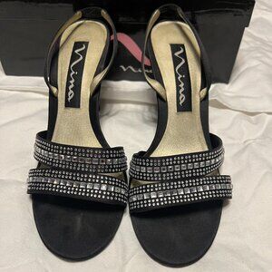 BLACK NINA DRESS SHOES SIZE 7